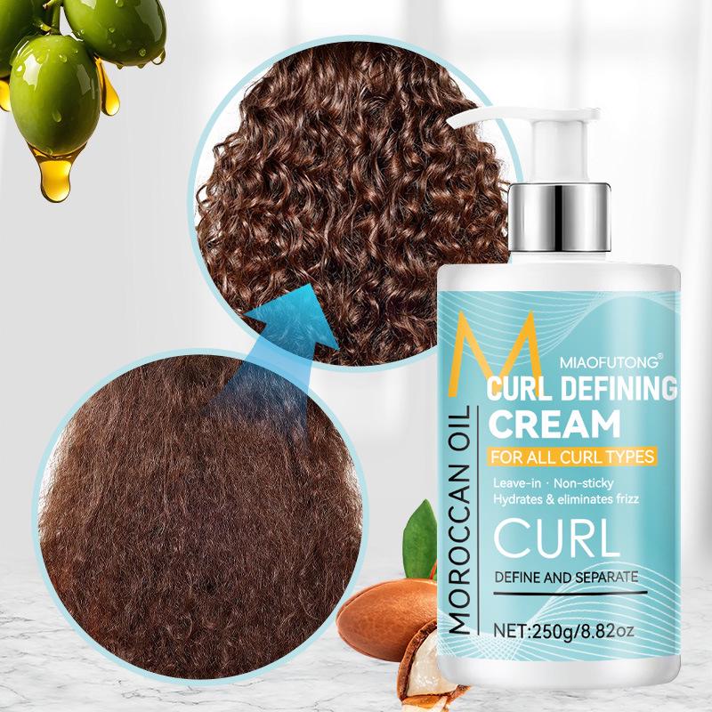 Exklusive grenzüberschreitende Locken- & Styling-Creme: Elastizitätsverbesserer und Nachbehandlung nach der Dauerwelle