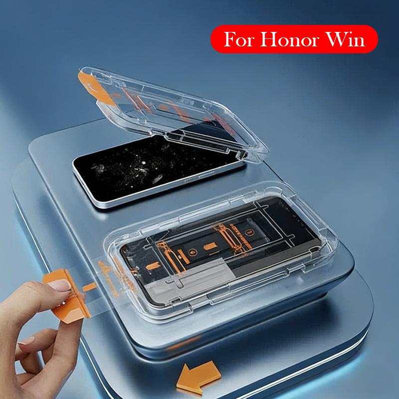 2PC Privacy Tempered Glass For Honor Win Anti-spy Dust-free Installation Film Screen Protector for HONOR WIN RT