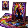 Full Round Diamond Painting Spider-man Breaking Through The Wall Art Rhinestone Picture Mosaic DIY 5D Cross Stitch Embroidery Home Decoration