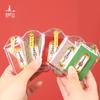 Authentic Buddhist Blessing Amulet Lucky Charm Pouch, Traditional Chinese Protective Talisman for Health Wealth Safe Driving Car