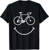 Funny Cycling Biking Bicycle Cyclist Bike Themed Smile Gift T Shirt