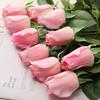 3Pcs Real Touch Rose Flowers Bundle Silk Penoy Rose Artificial Flower Bouquet Wedding Table Decor Home Decoration