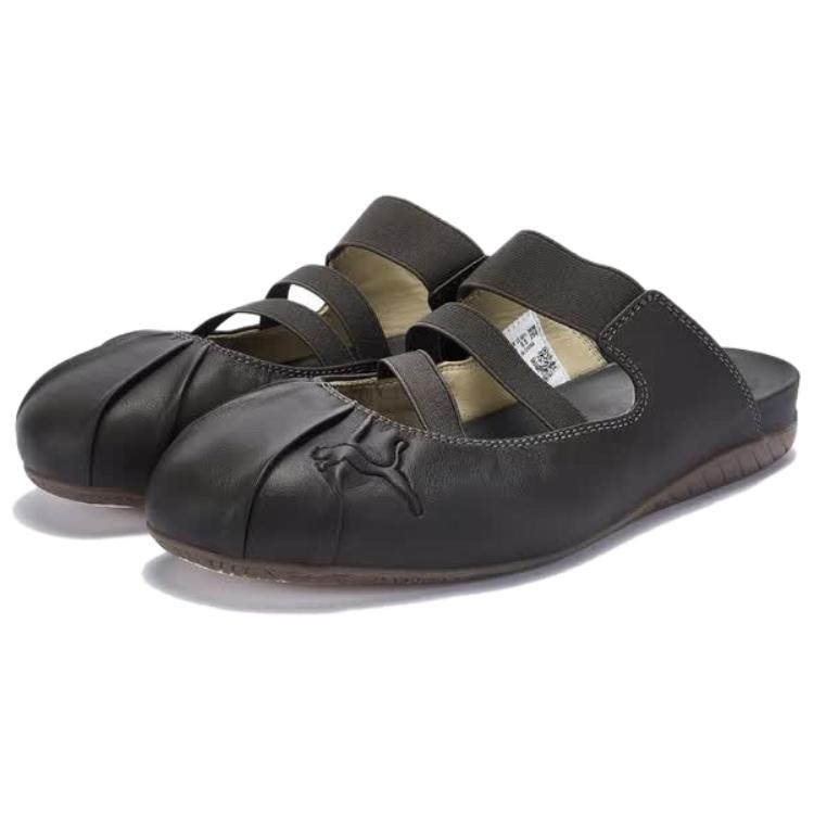 Puma  Speedcat Mule Espresso Bean Women Sandals Black Haute-Coffee------Details 409618-04