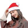 Unisex Christmas Beanie Hat Winter Warm Knitted Santa Hat, - chuan