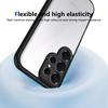Transparent Silicone Case For Samsung Galaxy S25 S24 S23 S22 Ultra Plus Edge FE PC Back TPU Bumper Shockproof Clear Phone Cover