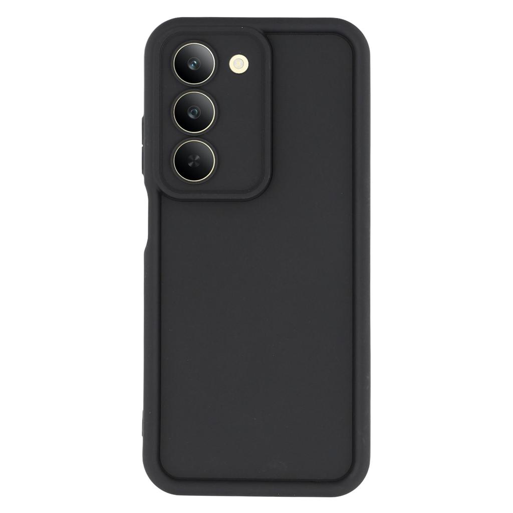 For Realme 14x (India) 5G Case Grooved Design TPU Anti Slip Phone Cover