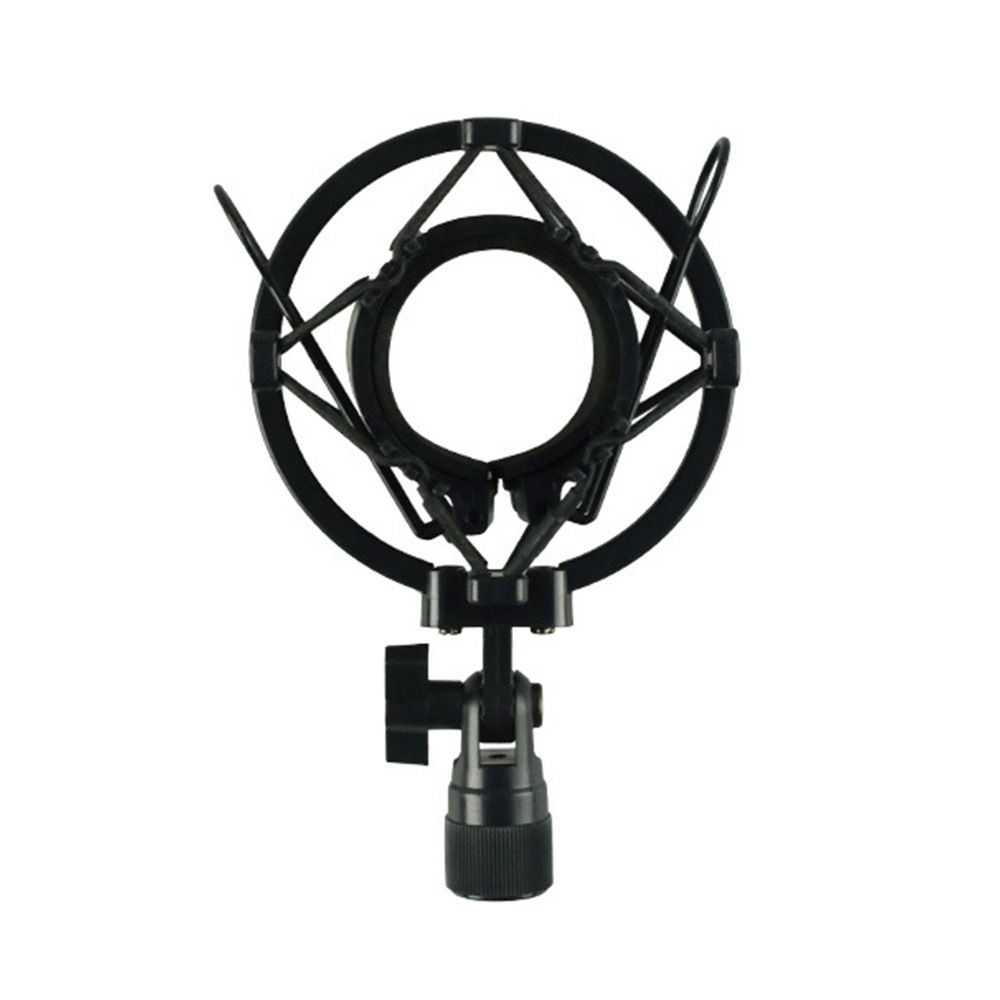 Microphone Shock Mount Shock-Proof Mic Holder Suitable for Studio Capacitive Microphone with Diameter Of 47-57mm(1.85-2.24in)