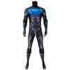 Titan Nightwing Cosplay Costume Adult Bodysuit Halloween Stage Outfit
