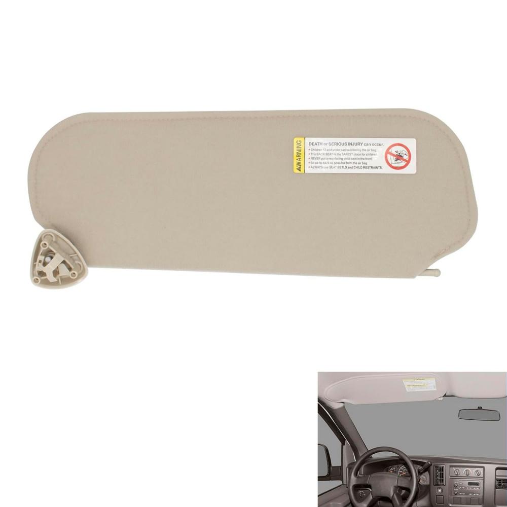 Pair Beige Left Right Sun Visor 84054688 For Chevrolet Express 1500 1999-2014