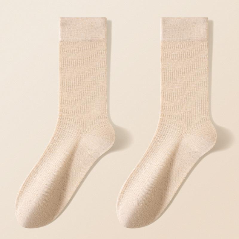

Wool Socks for Women, Boneless Seam Casual Mid-calf Socks for Autumn and Winter, Antibacterial, Warm and Deodorizing Women s Socks 1 pair