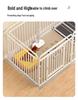 Indoor Pet Dog Fence and Kennel for Small to Medium Breeds
