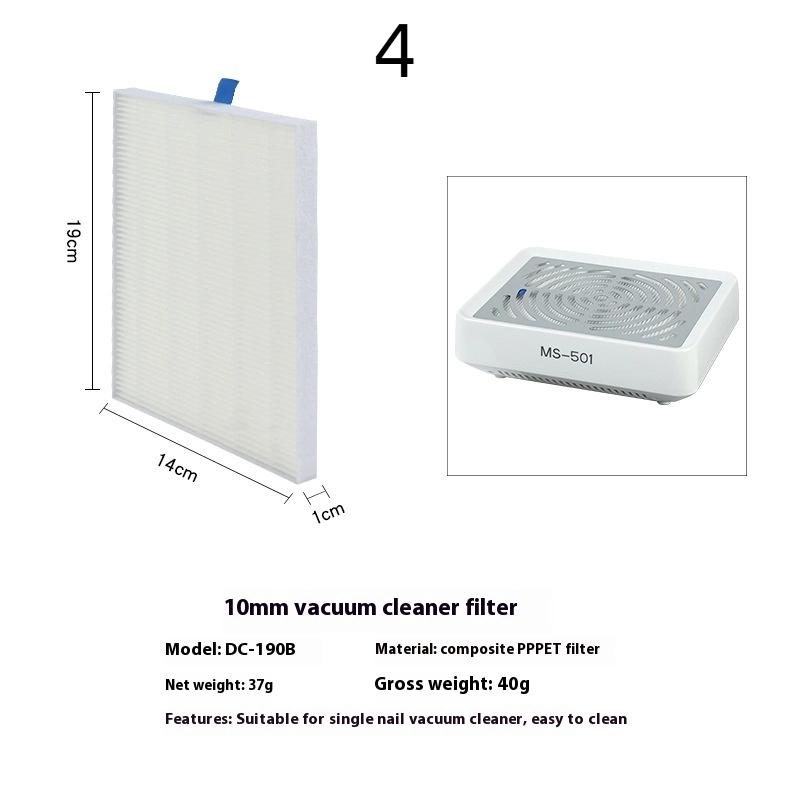 

Сменный фильтр Фильтр для пылесоса для ногтей Для пылесборника для ногтевой пыли Фильтр Бесщеточный экстрактор для ногтевой пыли Оригинальный фильтр