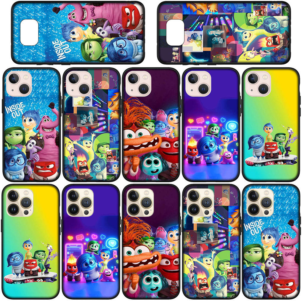 Phone Case for Samsung Galaxy S25 S24 S23 A16 A06 iPhone 16 15 Xiaomi Redmi Note 14 13 12 16E X 11 Pro Max OPPO Moto Huawei Joy Inside Anime Out Cover