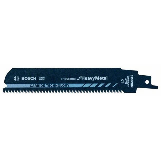 Lame de scie sabre - BOSCH - HeavyMetal Carbide 150mm S955CHM