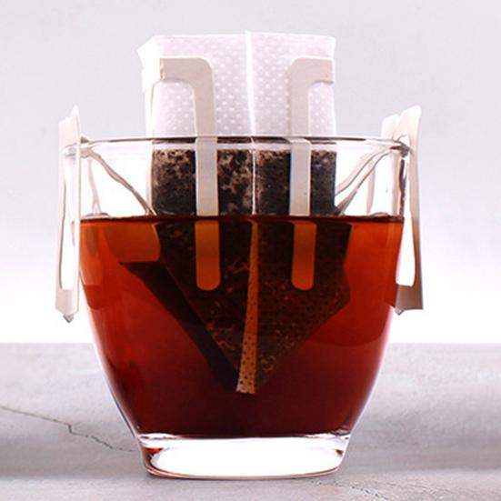 25Pcs Drip Coffee Filter Bag Portable Single Serve Disposable Hanging Ear Drip Coffee Filtering Paper Bag Home Office Supplies
