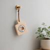 Wooden Magnetic Bottle Opener, Rustic Beer Cap Remover with Strong Magnet, Wall Mount Refrigerator Opener for Home Bar Gift