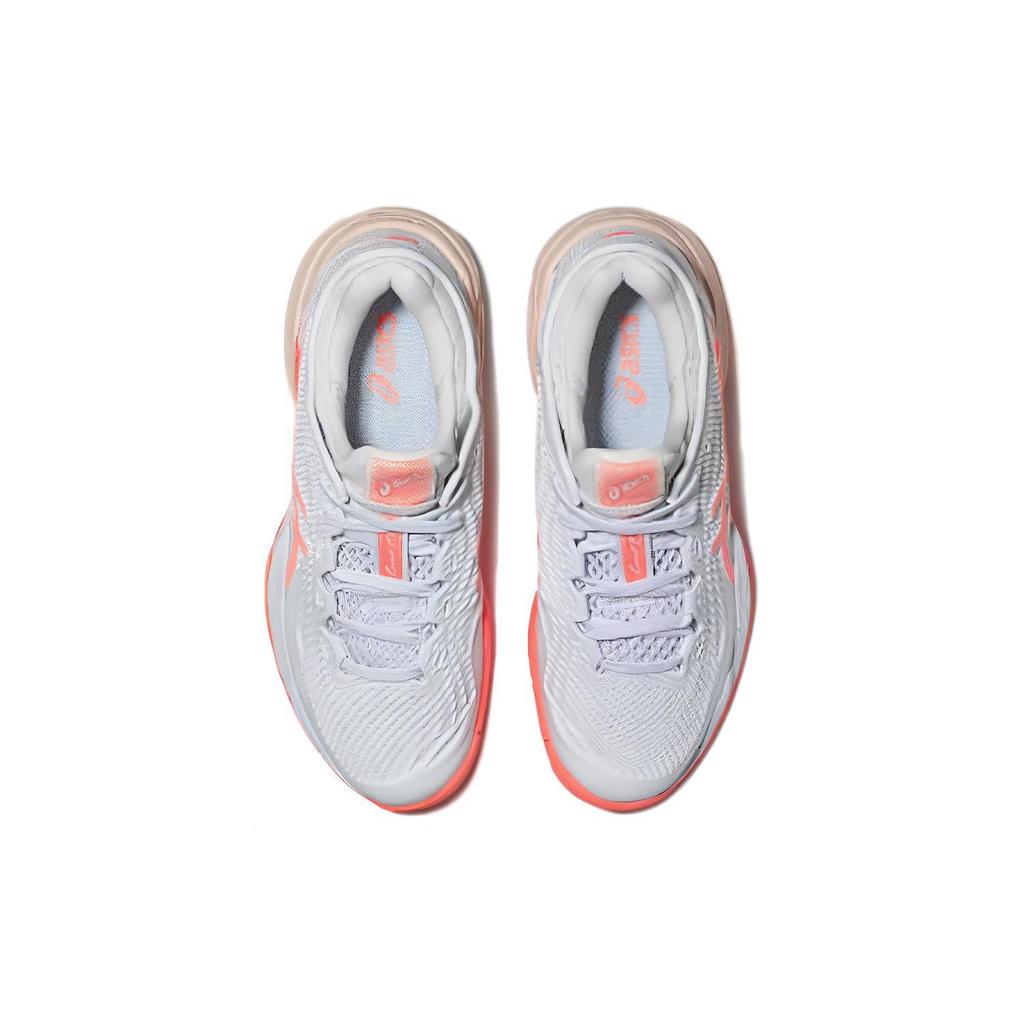 New ASICS Court Ff 3 White Sun Coral Women's 1042A220-103