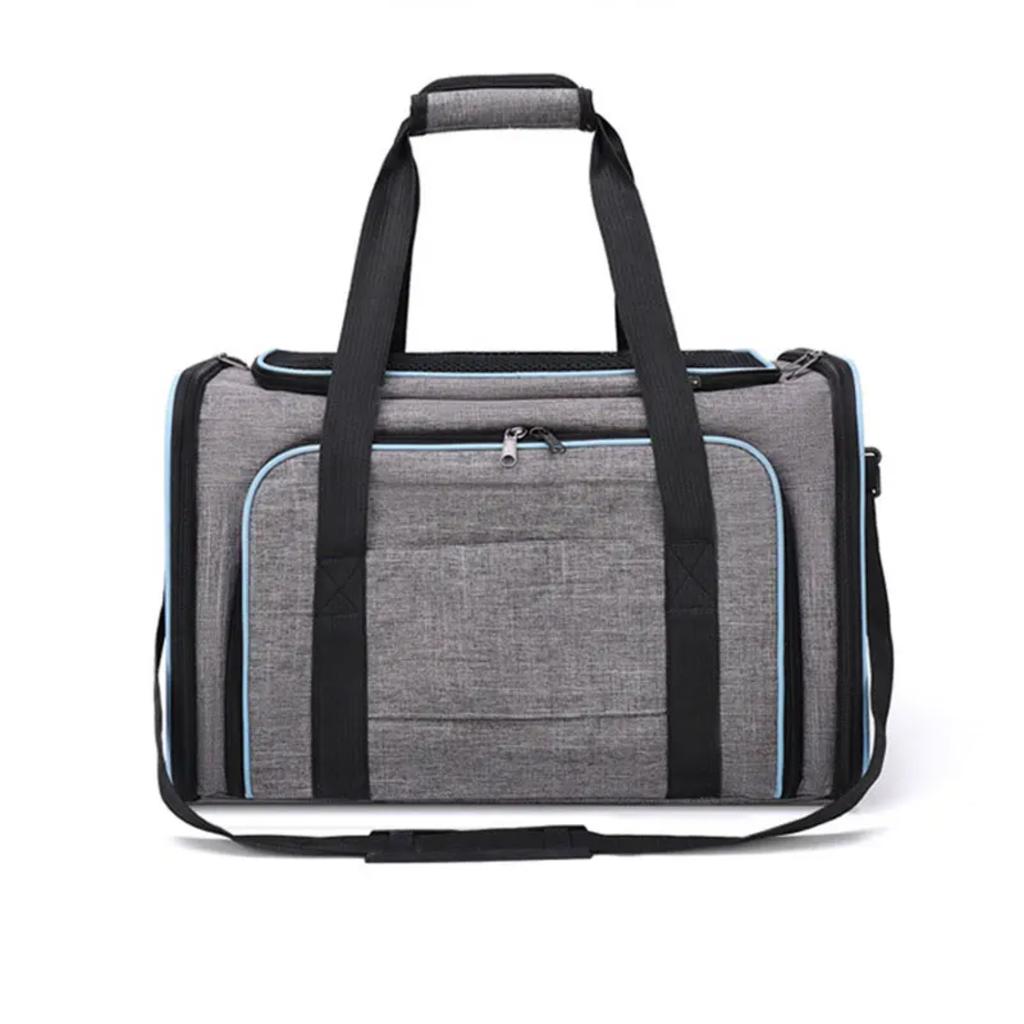 New Convenient, Portable, Foldable, and Breathable Pet Carrier Backpack - Lightweight Shoulder Bag Handbag for Easily Transporti