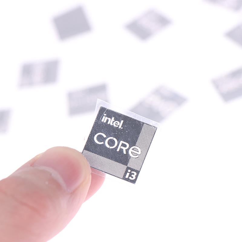 Adesivo per Computer Sticker 11ª Generazione 11Th Generation Ccore I9 Evo I7 I5 Win10