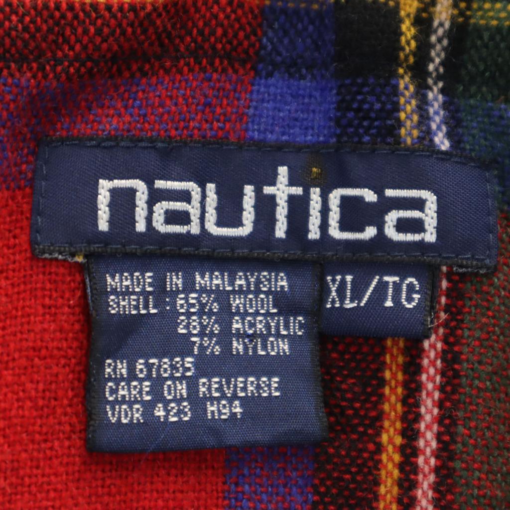 NAUTICA 90s Old Jacket XL Navy system With liner Men's Used