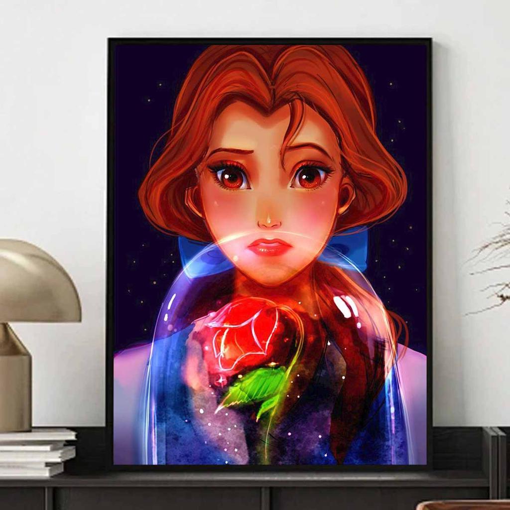 DIY Diamond Painting Withered Rose Cross Stitch Kit Mosaic Art Diamond Painting Full Circle Diamond Home Decoration