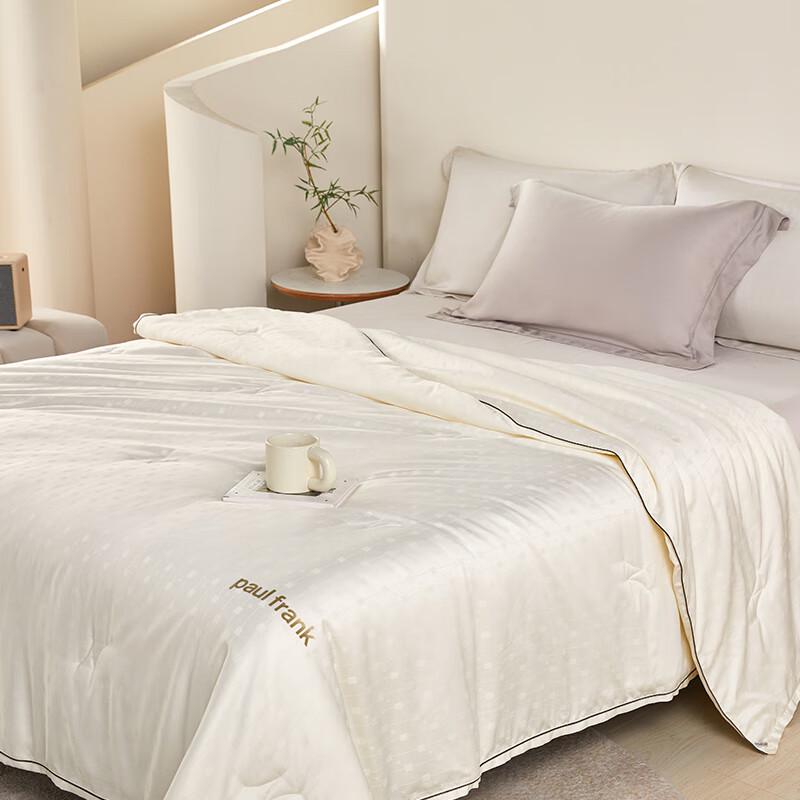 Paul Frank Satin Jacquard Tussah Silk Quilt