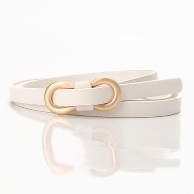 Veelzijdige decoratieve riem met knoop voor dames, modieuze tailleband voor rokken