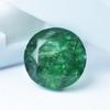 Natural Green Emerald Loose Gemstone Colombian 3 Ct Round Cut for Jewelry Making and Gem Collections