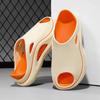 Men's Slippers 2025 New Outdoor Indoor Beach Sandals Thick Soft Sole Slides Men Flip-flops Couple Slippers Men Casual Shoes