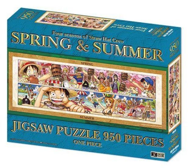 ONE PIECE SPRING SUMMER Jigsaw Puzzle One Piece Exhibition & 950-Piece