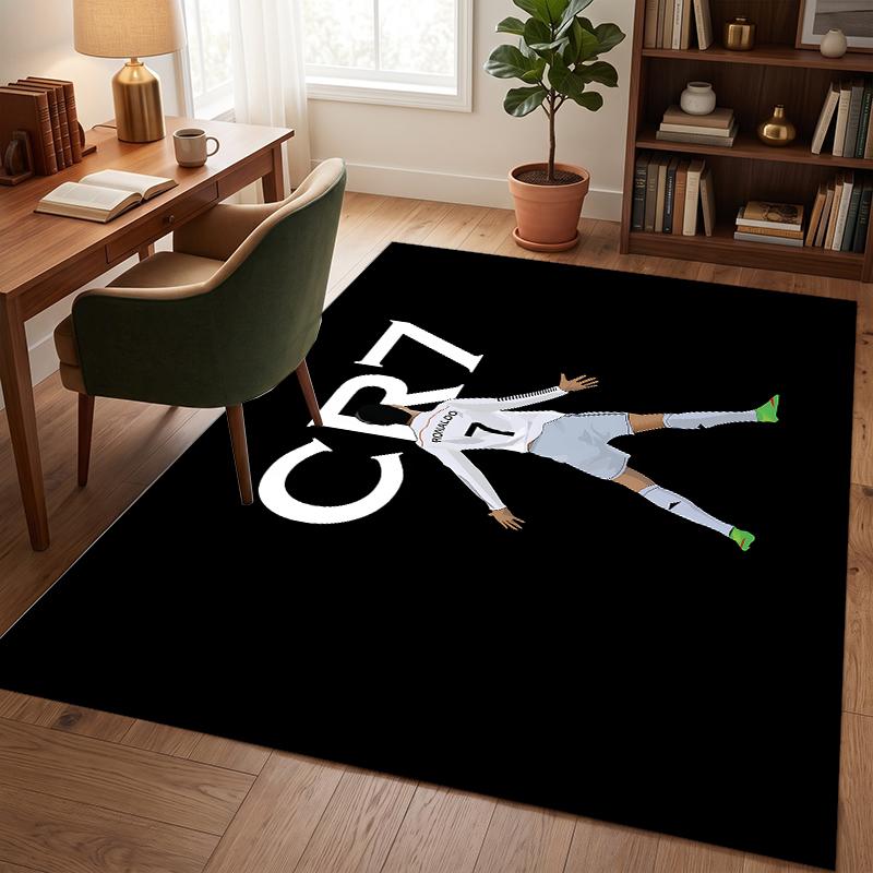 Cr7 (37) Office Rug Elegant Floor Rug for Office Living Room Bedroom and Indoor Home Spaces