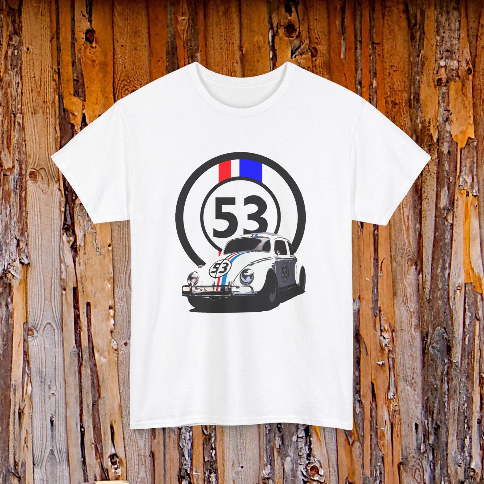 Herbie The Love Bug Movie Number 53 Tee | Retro Movie Shirt 4XL