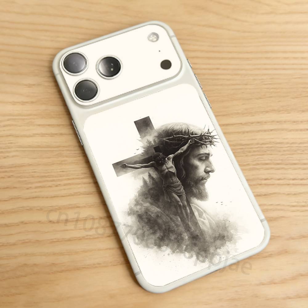 

Orthodox Cross Icon For iPhone 17 pro Max/17 pro Full Cover Decal Skin Wrap Colorful Rear Protective Sticker Film iPhone17pro
