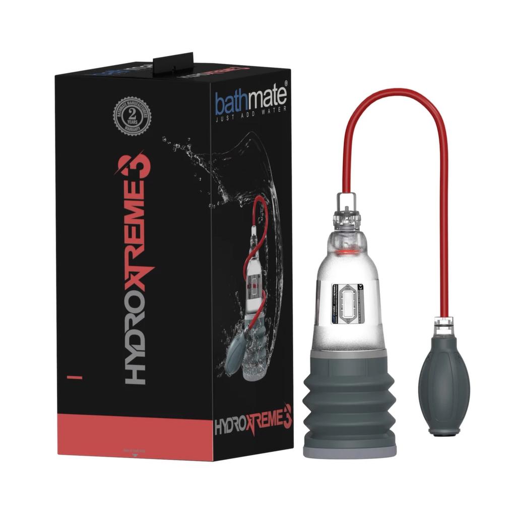 Bathmate - HydroXtreme3 Penis Pump Transparent