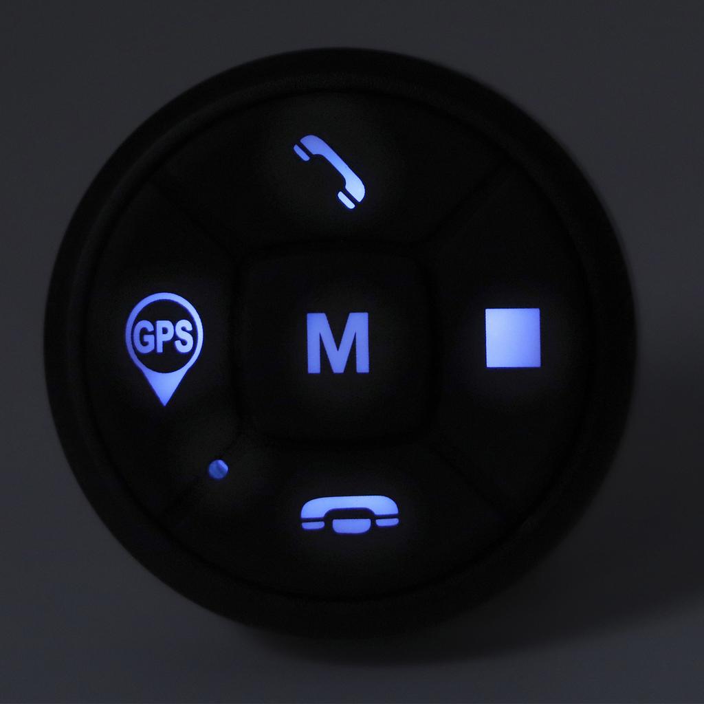 Steering Wheel Button Controller Car Steering Wheel Wireless Steering Wheel Control Button Volume GPS Wireless Controller Switch