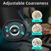 Electric battery Automatic Salt And Pepper Grinder Set  Spice Mill Adjustable Kitchen Tools