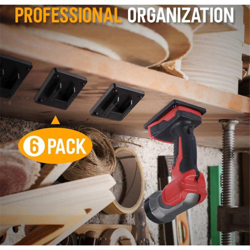 Uchwyt na narzędzia wiertnicze Dewalt 20V Milwaukee M18 Uchwyt ścienny Haki podstawy