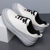 Men Foam Sole Casual Sneakers Fashion Low Top Shoes Sizes 38-44 for Walking Travel Commuting Streetwear Casual and Everyday Wear