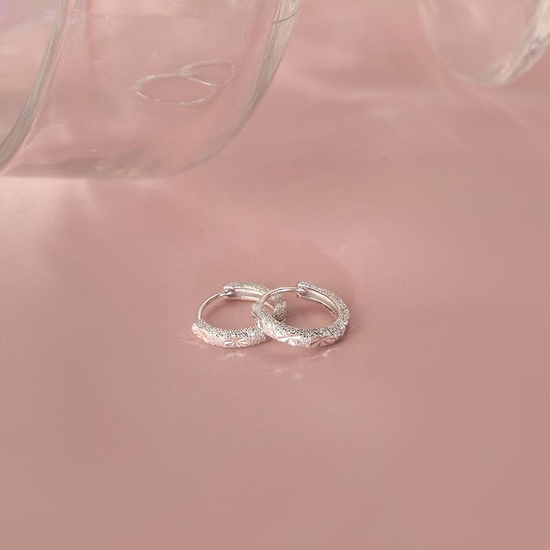 S925 Starry Hoop Earrings: 2026 New Spring/Summer Style - High-End Jewelry Gift for Women