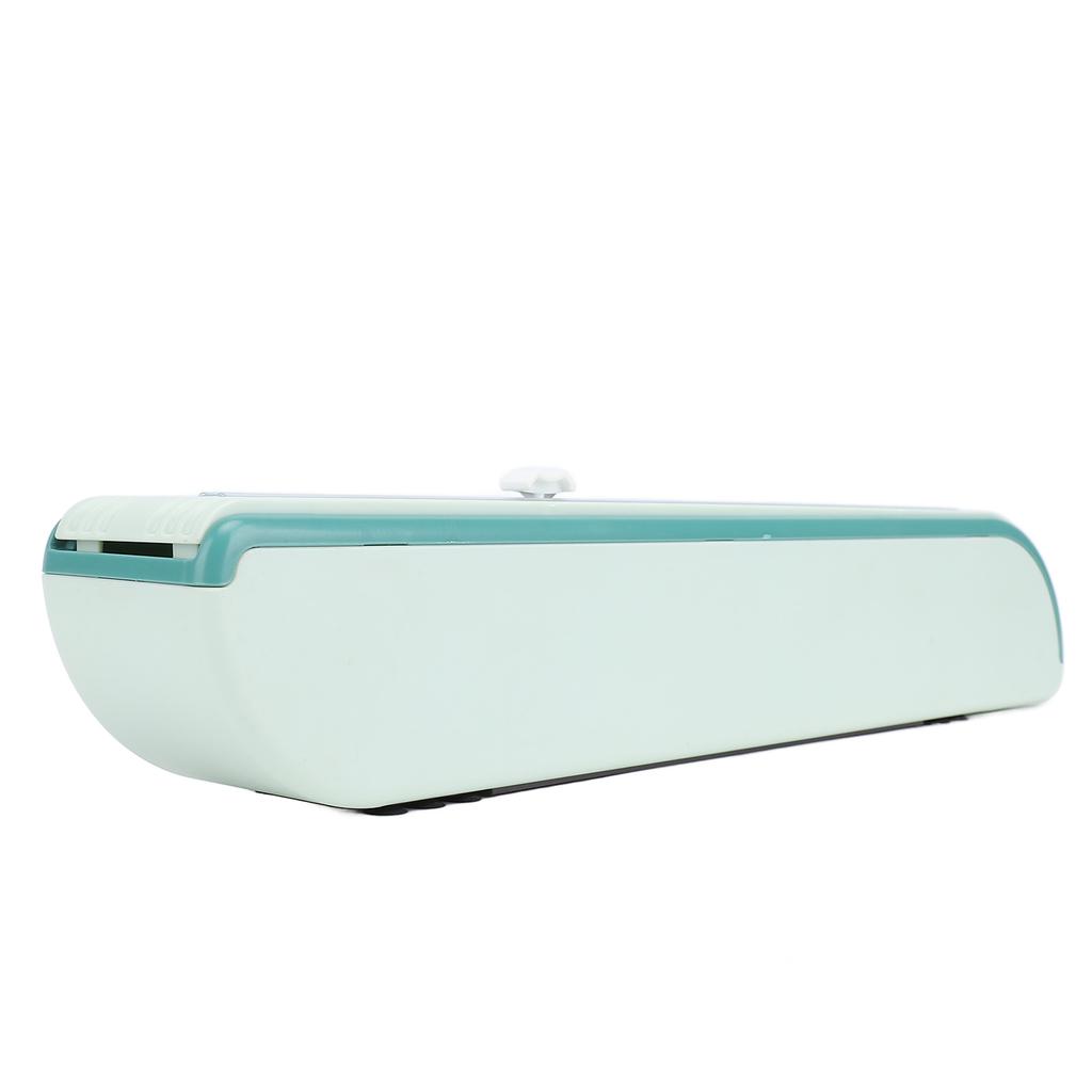 Cling Film Cutter with Suction Cups Magnetic Bidirectional Sliding Plastic Wrap Dispenser Cutter for Tin Aluminum Foil