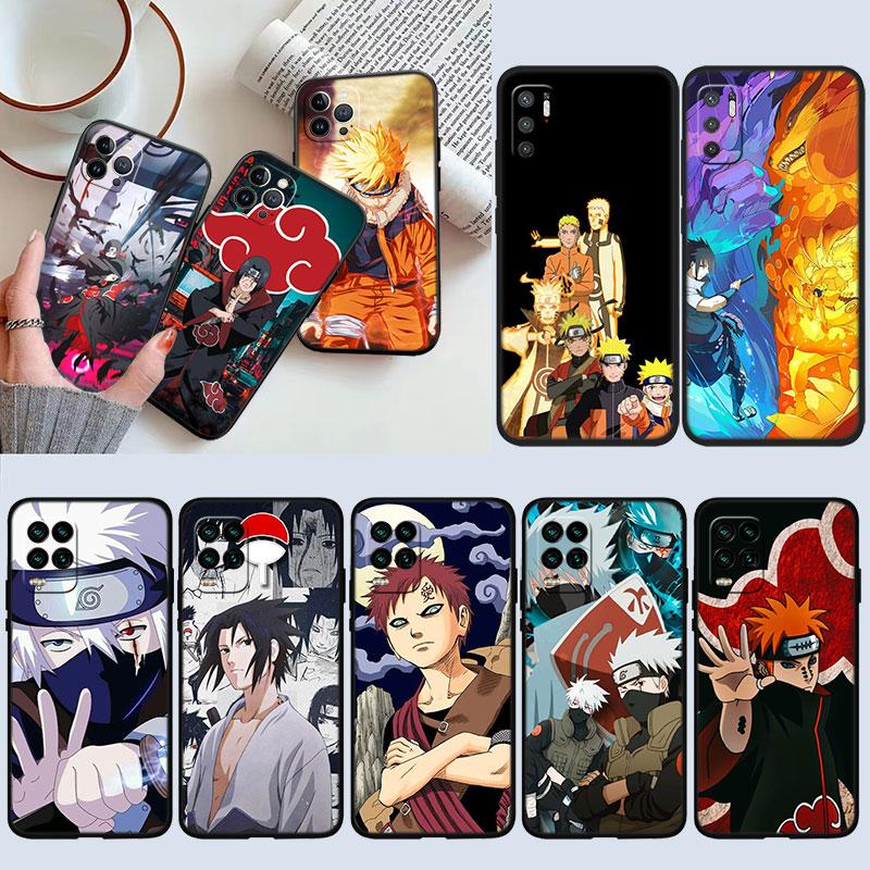 TR20 Naruto Uzumaki Sasuke Case for Samsung Galaxy A11 A12 A13 A15 A52S A53 A55 A56 A70 A71 A72 A73 F06 F16 F56 S10 Plus S10e