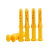 Plastic expansion pipe M6*30mm M8*40mm rubber plug plastic pipe nylon column expansion screw anchor plug wall plugs