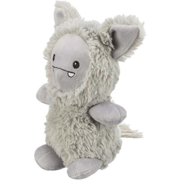 Jouet Peluche Pour Chien - Trixie - Monstre - Résistant - Corde Intérieure - Gris