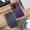 Simple Checkered Black For Samsung Galaxy S10 4G S20 11E 30 S21 21Fe 22 S24 Pro S23 Ultra 5G S8 S9 Tempered Glass Phone Case