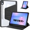 Coque Pour Samsung Galaxy Tab S10 FE Plus, Housse Rotative Avec Porte-Stylet - Noir