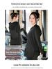 Trendy Plus Size Hooded Yoga Suit: Slimming, Medium-Long Fitness Top for Running