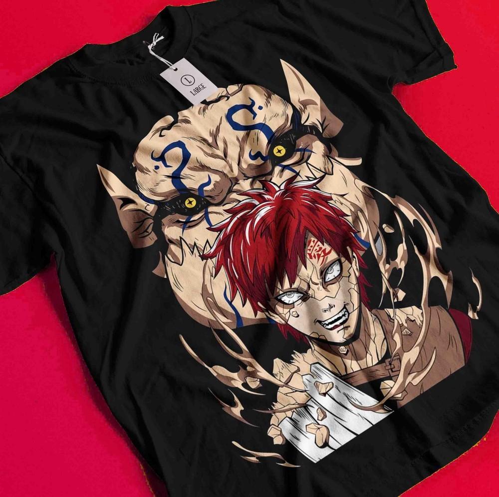 Gaara Shirt Naruto Tshirt Rock Lee T-Shirt Madara Kakashi Itachi Timari Sasuke BB1613