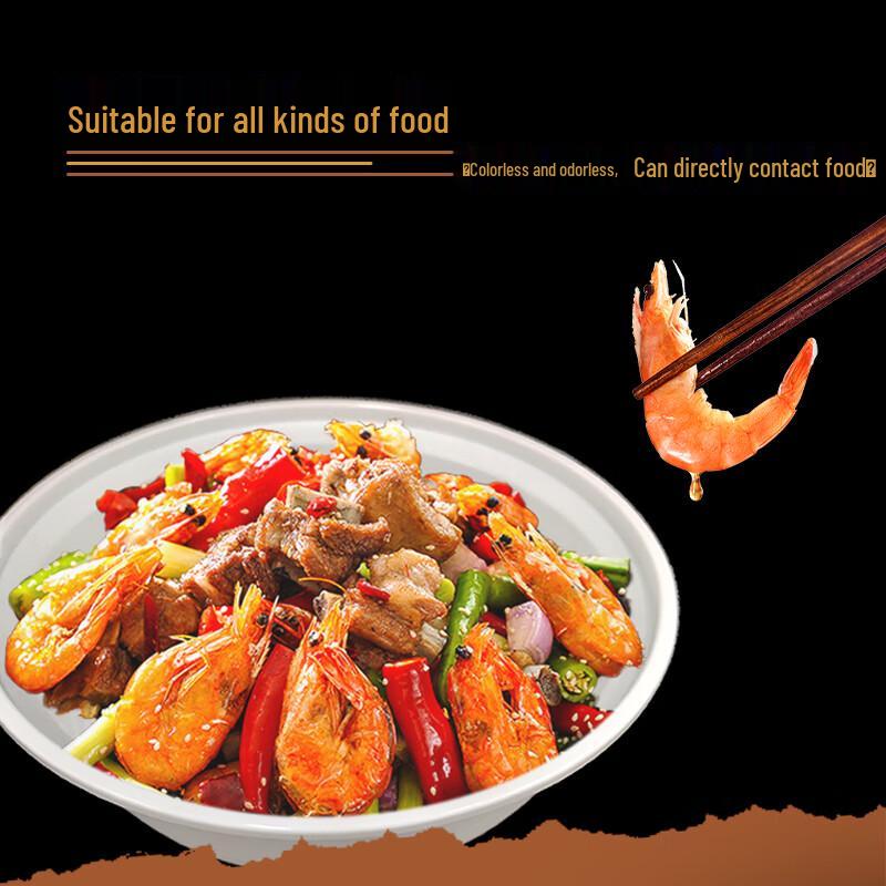 Disposable American Style Round Meal Boxes