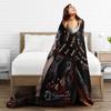 Astarion Baldurs Gate 3  Flannel Blanket  Soft Durable Throw Blanket for Living Room Camping Novelty Bedspread Sofa Bed Cover