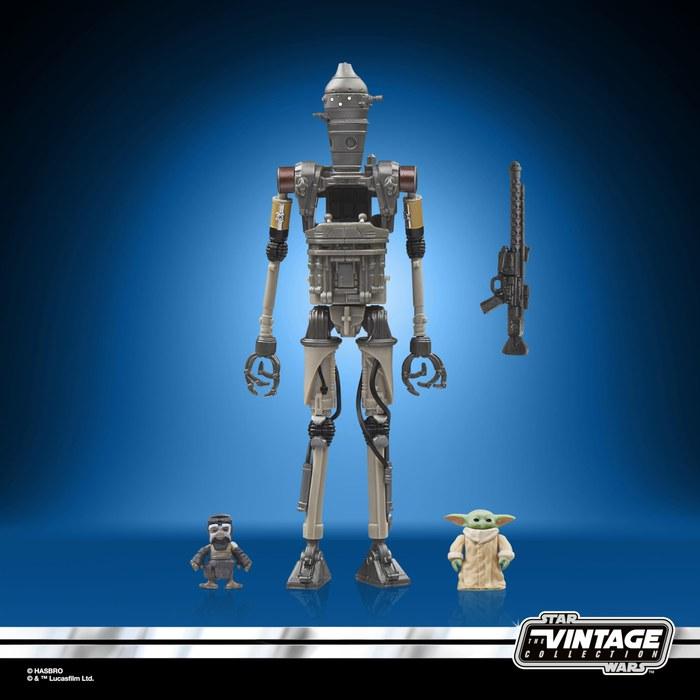 Star Wars Vintage Collection IG-12, Grogu & Anzellan 3.75-inch Action Figure 3-Pack